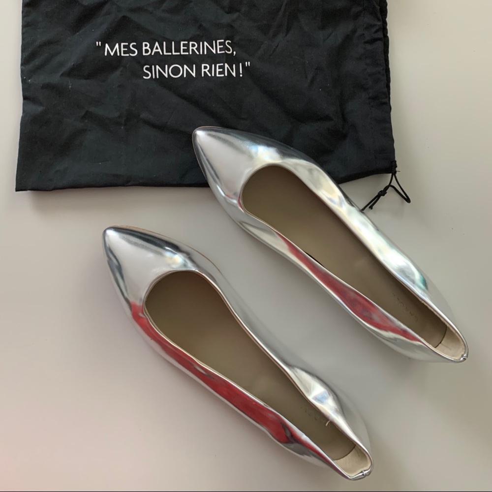 Cute ballerina silver sz 9